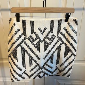 Sequin Mini Skirt